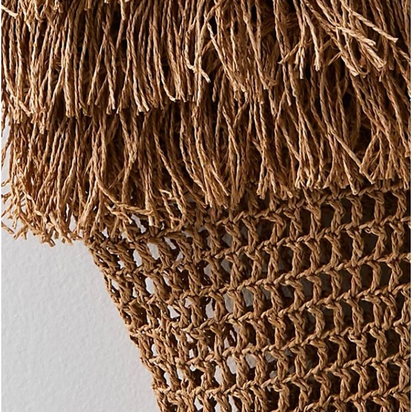 NWOT  Free People Tropical Tote COLOR - Sand - Picture 4 of 4